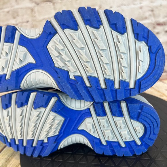 Kids High Top Midnight Blue Hook and Loop Lined Insulation Sneakers Size 1 Y - Picture 7 of 9